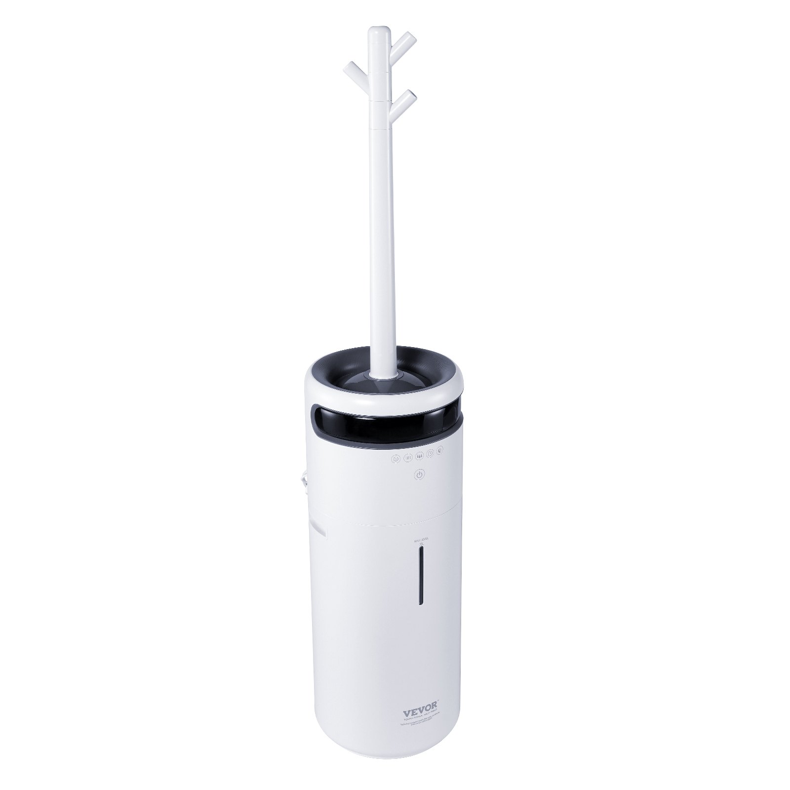 VEVOR Humidifier for Home Large Room, Commercial Humidifier for Whole House 1291.7 sq ft, 16L Water Tank & Night Light & 12h Timer & Auto Shut-Off , Greenhouse, Commercial Branch Tube w/ 360° Nozzle