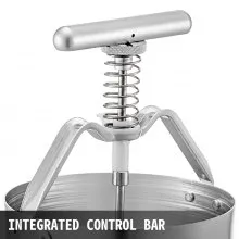 VEVOR Donut Depositor 5L Capacity Donut Dropper Hopper Food-Grade Aluminum Manual Donut Dispenser 6 Adjustable Thicknesses Donut Hopper with Stand Donut Batter Dispenser for Home & Commercial Use