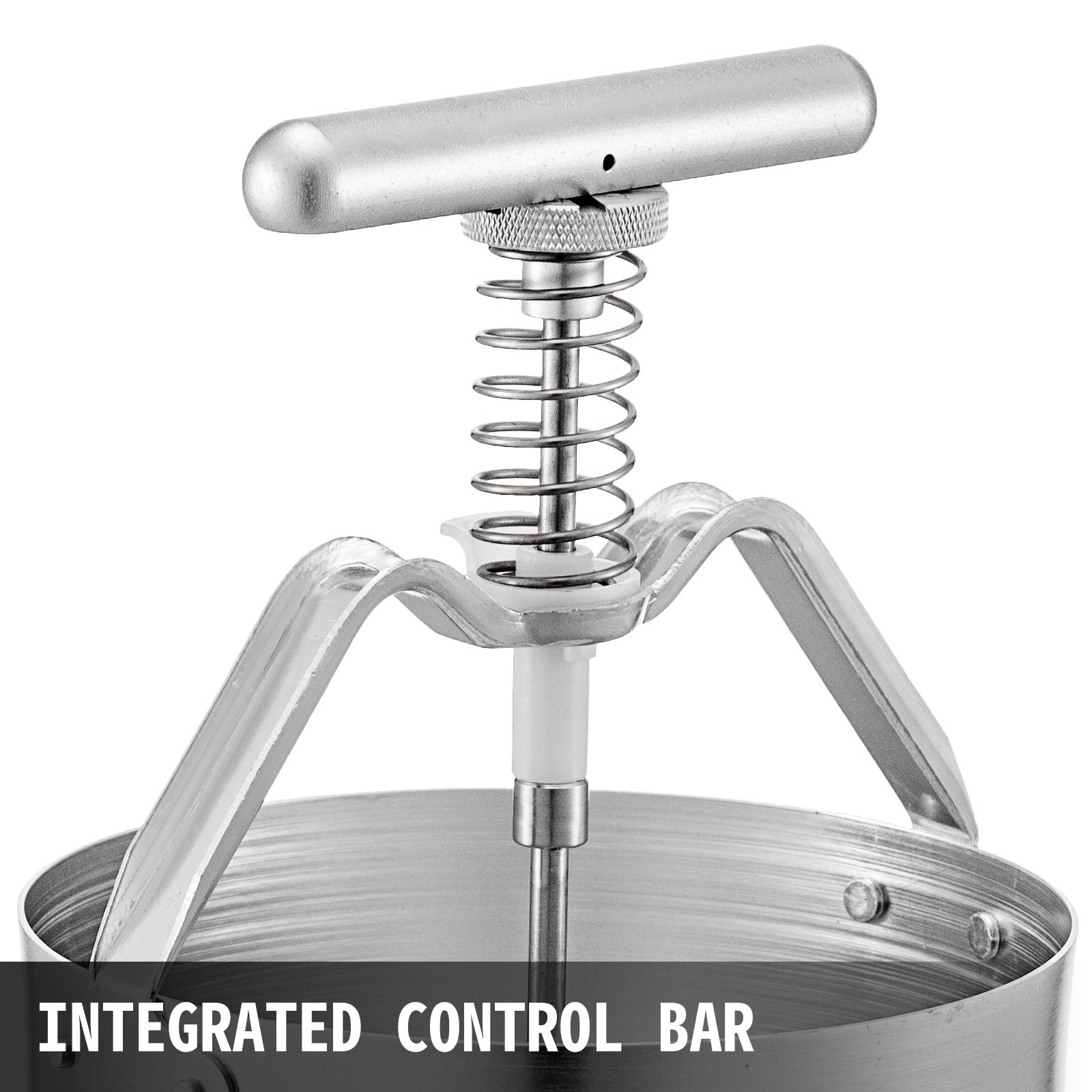 VEVOR donut depositor with spring mechanism and integrated control bar.