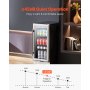 Beverage Refrigerator Cooler 88 Can Mini Soda Beer Cooler Fridge Glass Door