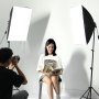 VEVOR Softbox Lighting Kit 50x70 cm / 20x28 inch 45W 3000-6500K LED Bulbs for Shooting