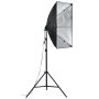 VEVOR Softbox Lighting Kit 50x70 cm / 20x28 inch 45W 3000-6500K LED Bulbs for Shooting