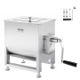 Manual Meat Mixer 120L Fixed Tank Mixing Max 120LB for Meat Sausage Mixer