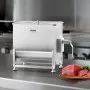 VEVOR Manual Meat Mixer, 80L Fixed Tank Meat Processing Equipment(Mixing Max 80LBS for Meat), Stainless Steel Meat Mixer, Sausage Mixer Machine with Lid Handle Gear Reducer, Ground Beef Hand Mixer