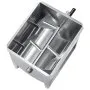 VEVOR Manual Meat Mixer, 80L Fixed Tank Meat Processing Equipment(Mixing Max 80LBS for Meat), Stainless Steel Meat Mixer, Sausage Mixer Machine with Lid Handle Gear Reducer, Ground Beef Hand Mixer