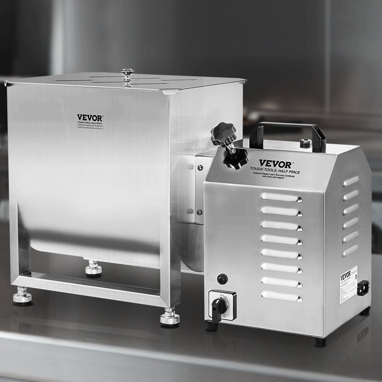 VEVOR Multi-functional Meat Processing Motor, Suitable for Meat Mixer, for VEVOR Manual Meat Mixer BX-10, BX-20, BX-10T, BX-20T