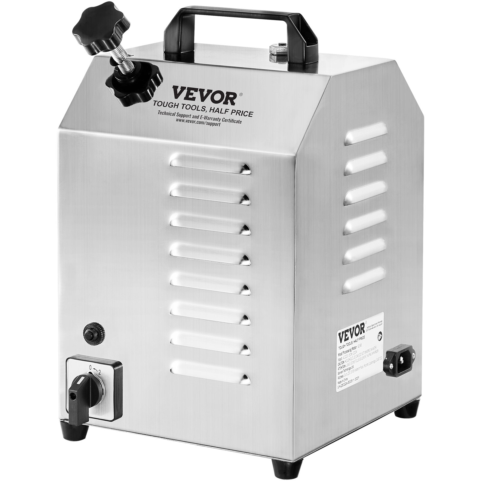 VEVOR Multi-functional Meat Processing Motor, Suitable for Meat Mixer, for VEVOR Manual Meat Mixer BX-10, BX-20, BX-10T, BX-20T