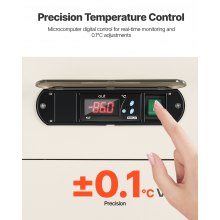 Ultra Low Temperature Freezer Lab Freezer 28 L −40 ℉ to −123 ℉ Adjustable Temp