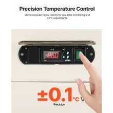 Ultra Low Temperature Freezer Lab Freezer 28 L −40 ℉ to −123 ℉ Adjustable Temp