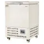 VEVOR Ultra Low Temperature Freezer, 58 L, −40℉ to −123℉ Adjustable Temp Range, with Rollers and Digital Display, 304 Stainless Steel Liner, Low Temperature Lab Freezer for Laboratory Samples Storage