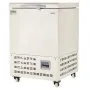 VEVOR Ultra Low Temperature Freezer, 58 L, −40℉ to −123℉ Adjustable Temp Range, with Rollers and Digital Display, 304 Stainless Steel Liner, Low Temperature Lab Freezer for Laboratory Samples Storage