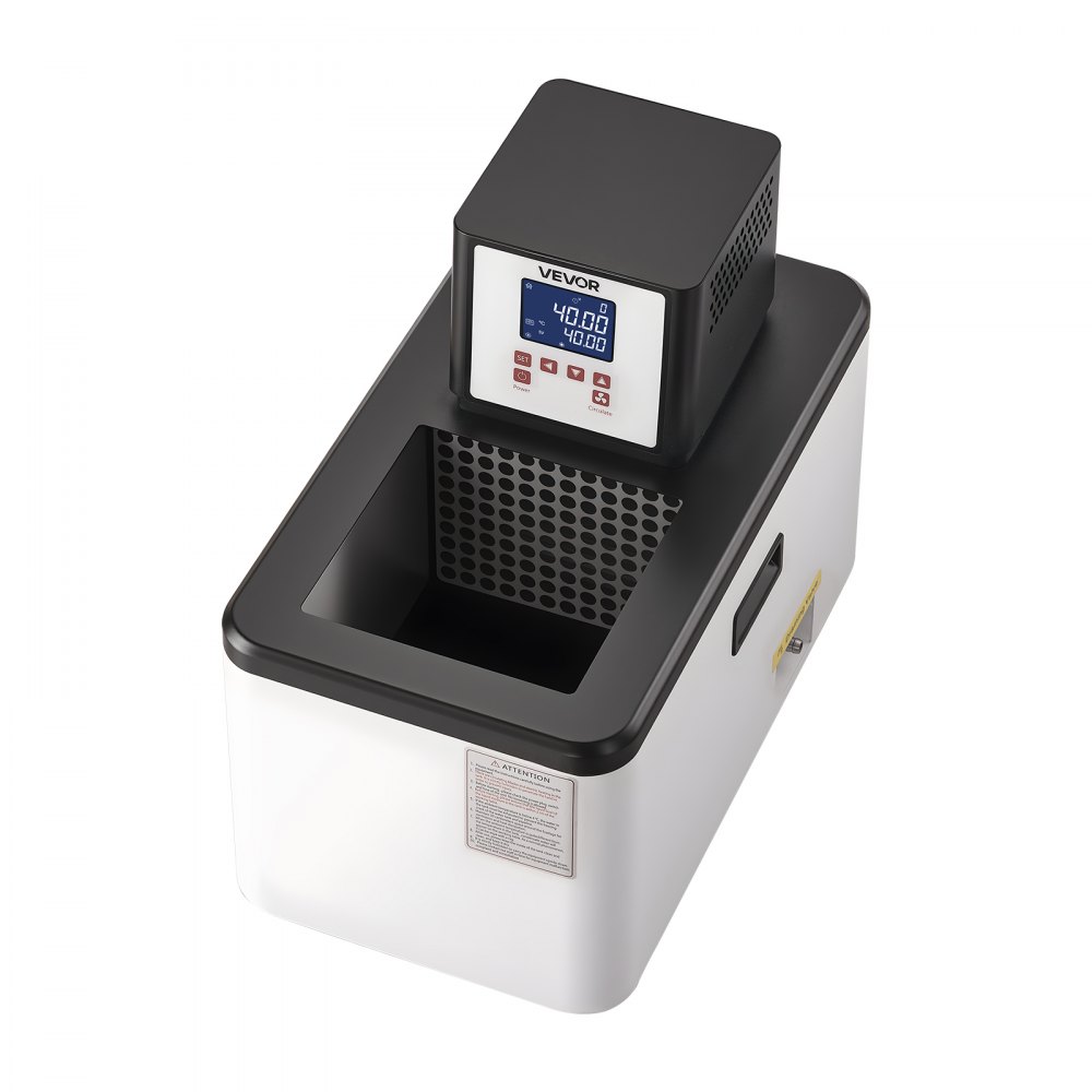 VEVOR Laboratory High-Temperature Circulating Oil Bath, Up to 300℃/572℉, 15 L Lab Constant Temperature Heating Tank, 0.1℃ High Precision, Internal and External Dual Circulation, for Laboratory