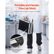 Portable Ultrasonic Homogenizer 0.3 in Titanium Alloy Probe Handheld and Desktop
