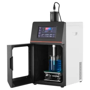 VEVOR 2 in 1 Ultrasonic Homogenizer, 2000W Power, 20KHz Frequency, 0.79 inch Titanium Alloy Probe, Continuous, Timer and Pulse Three Modes, Noise Reduction, Sonicator Processor Cell Disruptor Mixer | VEVOR US