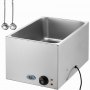 VEVOR Încălzitor electric de mâncare comercial, bufet de blat 18L 1200W Bain Marie