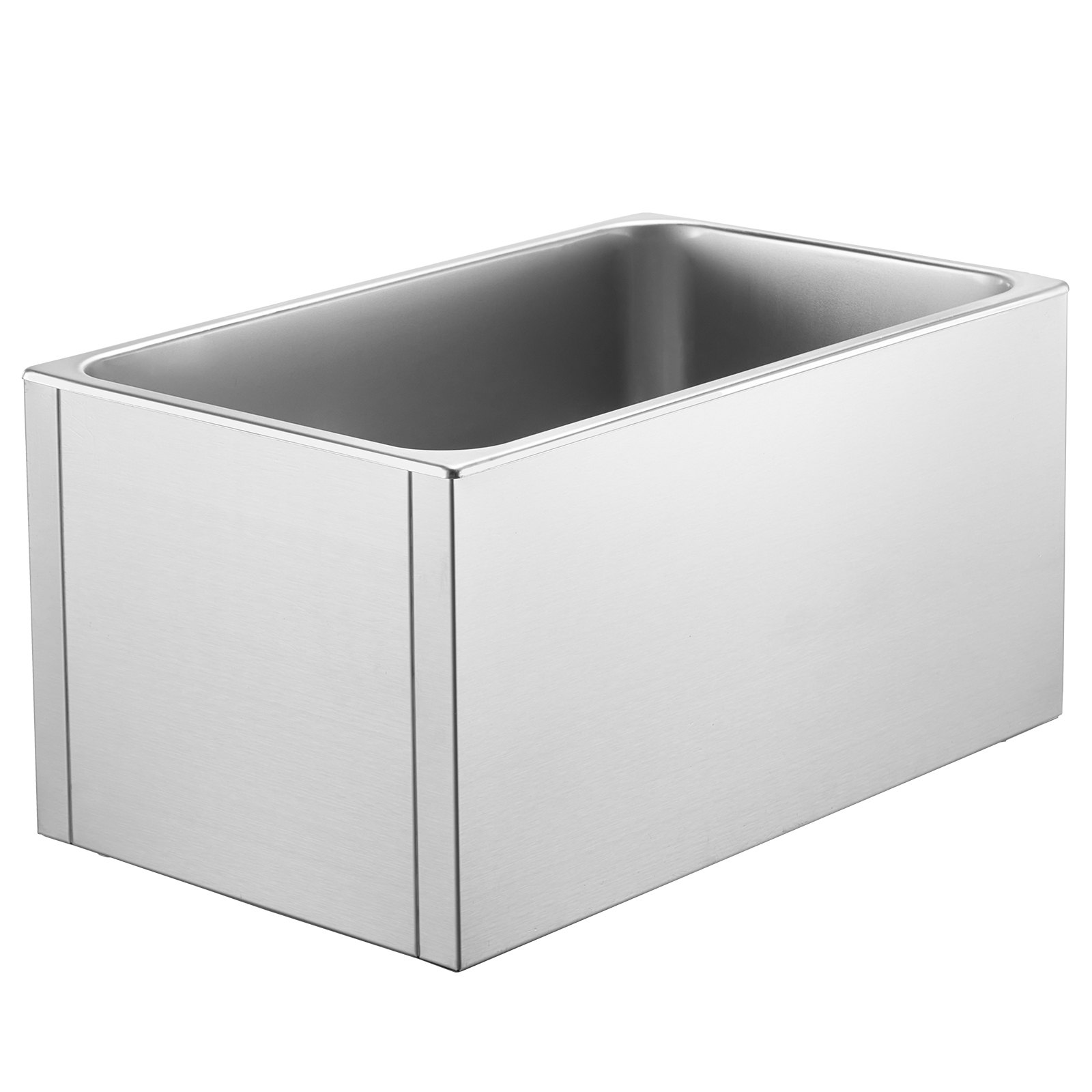 VEVOR Commercial Electric Food Warmer Countertop Buffet 18L 1200W Bain Marie