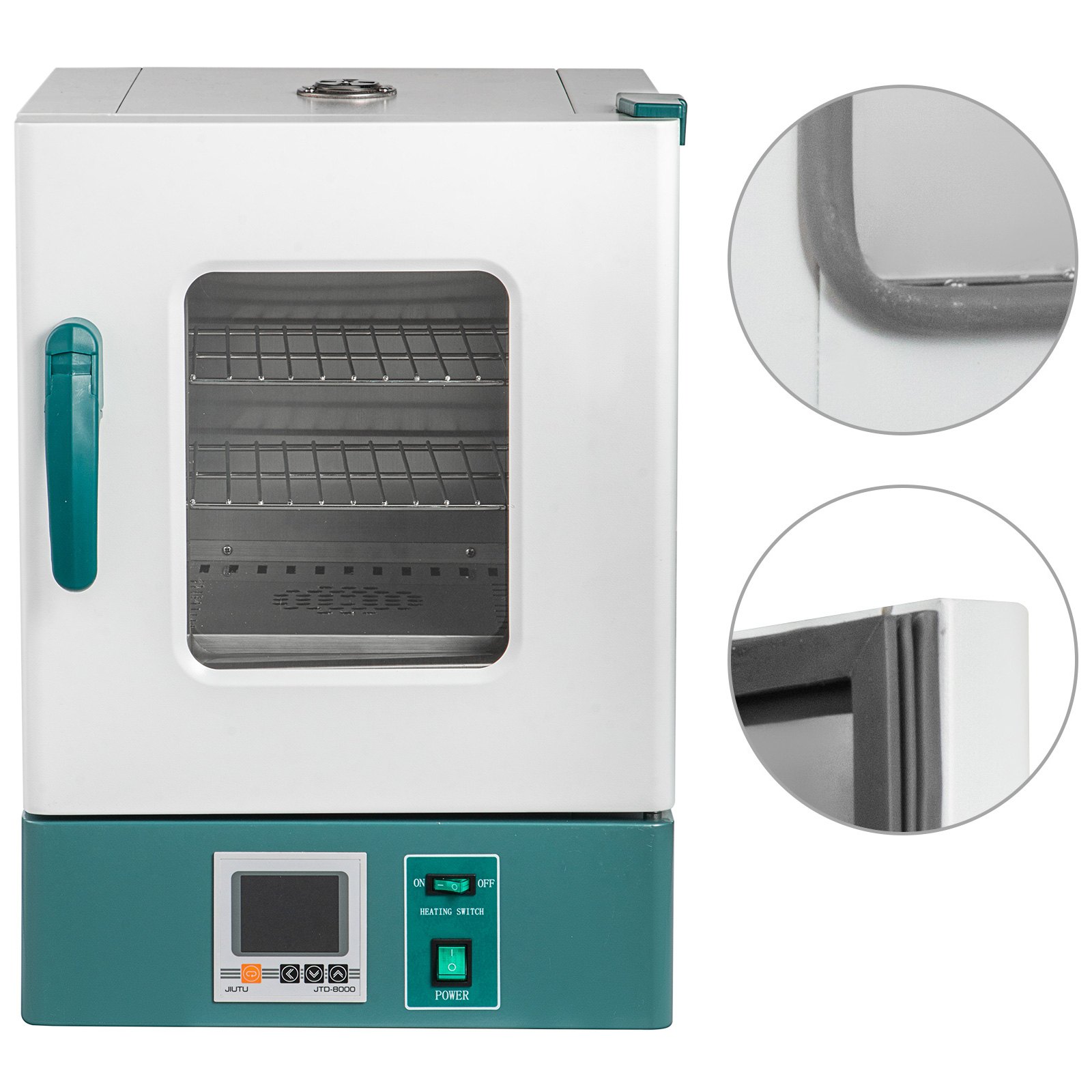 VEVOR Lab Incubator 20L Bacteria Incubator RT+5-65℃ Scientific Digital Incubator PID Temperature Control Microbiological Laboratory Incubator for Bacterial Culture Seed Germination Medical Science