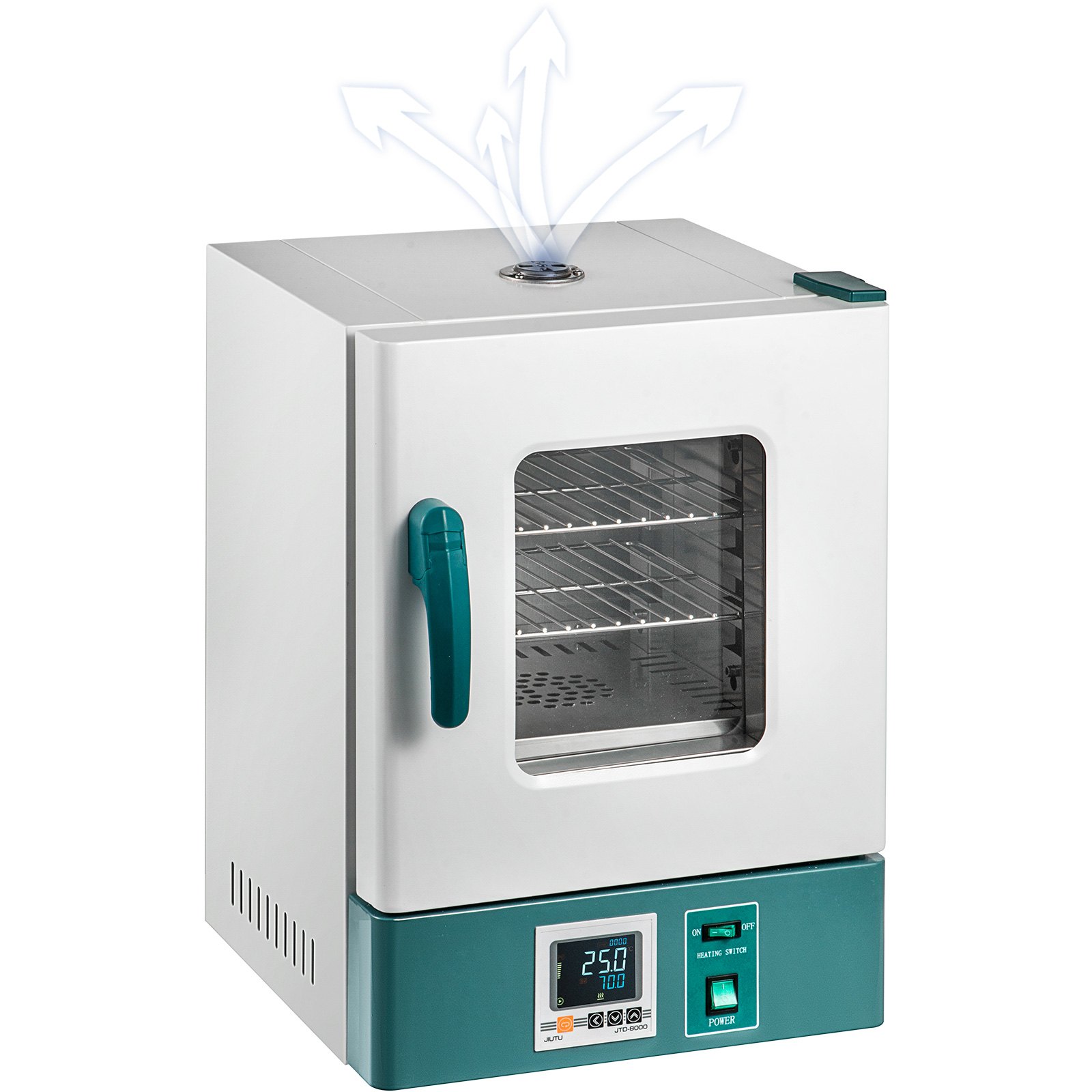 VEVOR Lab Incubator 20L Bacteria Incubator RT+5-65℃ Scientific Digital Incubator PID Temperature Control Microbiological Laboratory Incubator for Bacterial Culture Seed Germination Medical Science