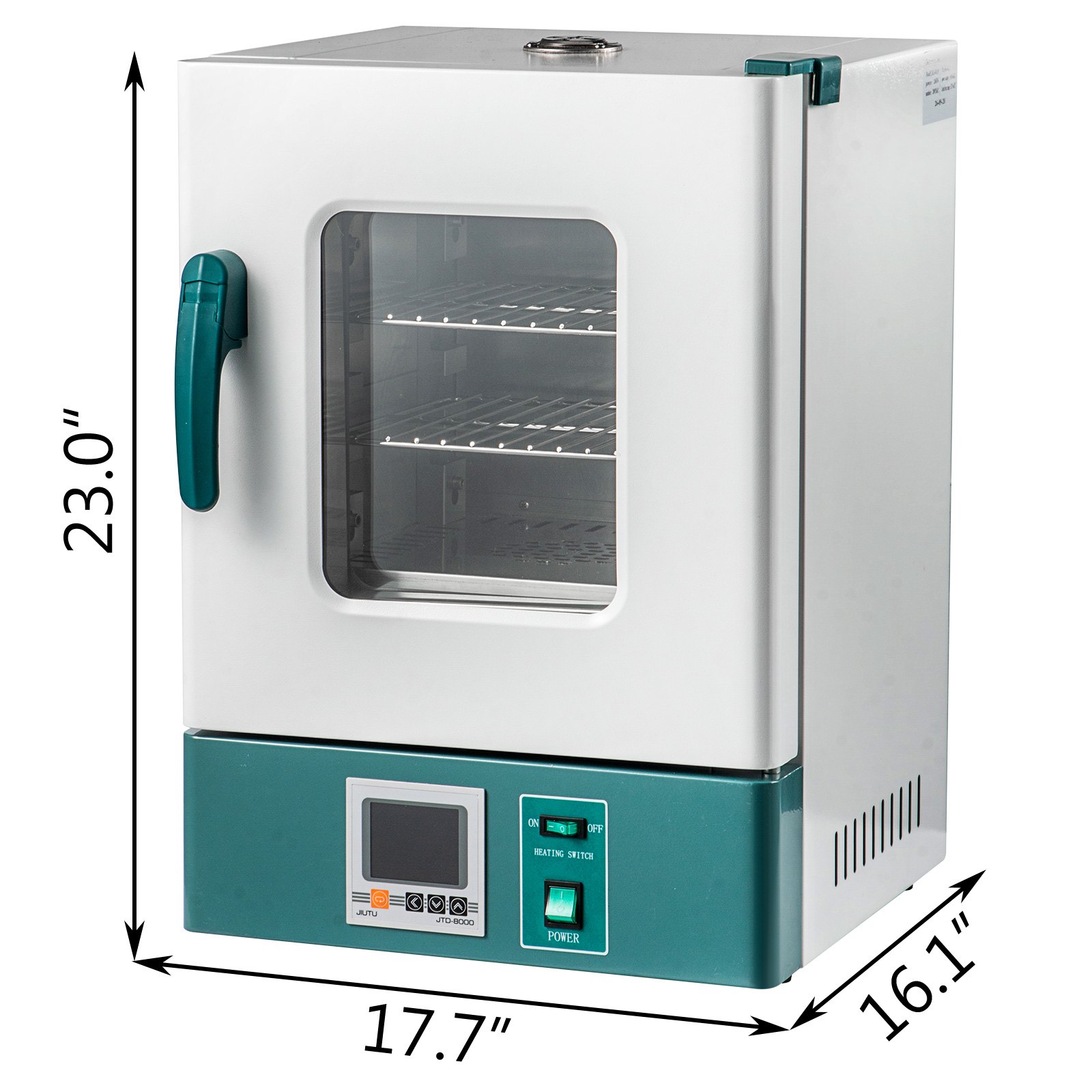 VEVOR Lab Incubator 20L Bacteria Incubator RT+5-65℃ Scientific Digital Incubator PID Temperature Control Microbiological Laboratory Incubator for Bacterial Culture Seed Germination Medical Science