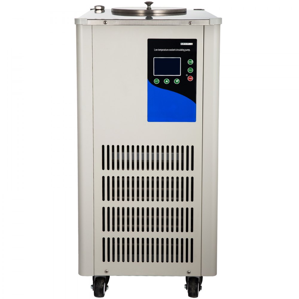 Enfriador circulador de laboratorio VEVOR 5L Enfriador de laboratorio -20℃ Bomba circuladora de líquido refrigerante de baja temperatura Enfriador de laboratorio Baño de agua de recirculación Enfriador de agua de recirculación Enfriador para laboratorio