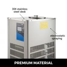 VEVOR Laboratory Chiller Circulator 5L Chiller Lab -20℃ Low Temperature Cooling Liquid Circulator Pump Chiller Lab Recirculating Chiller Water Bath Recirculating Water Cooling Chiller for Laboratory
