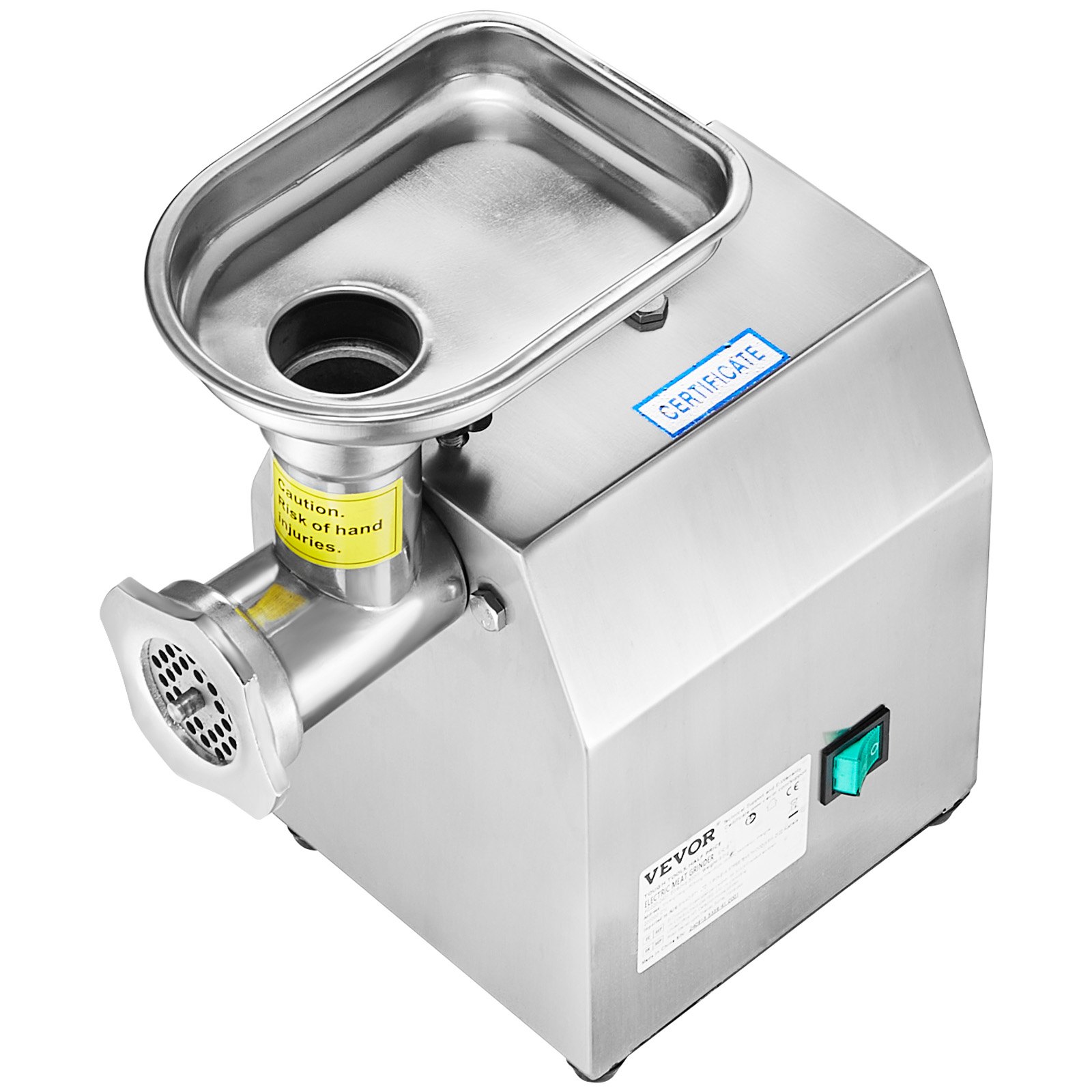 VEVOR Commercial Electric Meat Grinder 4.5 Lbs/Min Sausage Stuffer Maker Kitchen