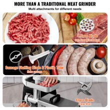 VEVOR Commercial Electric Meat Grinder 5 Lbs/Min Sausage Stuffer Maker Kitchen