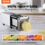 VEVOR Electric French Fry Cutter Stainless Steel Potato Vegetable Slicer Chopper