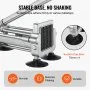 VEVOR French Fry Cutter, Potato Slicer with 1/2" 3/8" 1/4" Stainless Steel Blades, Manual Potato Cutter Chopper with Suction Cups, Great for Potato, French Fries, Cucumber, Vegetables, Carrot