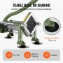 VEVOR French Fry Cutter, Potato Slicer with 1/2-Inch Stainless Steel Blade, Manual Potato Cutter Chopper with Suction Cups, Great for Potato, French Fries, Cucumber, Vegetables, Carrot