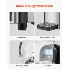 4L Commercial Slushy Machine Margarita Smoothie Frozen Drink Slushie Maker