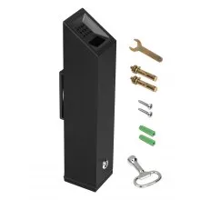 Cigarette Ashtray for Outside,Cigarette Disposal Outdoor,Wall Mounted Cylinder Cigarette Butt Receptacle,Commercial Cigarette Butt Container,Smokers Outpost for Patio,Office,Bars-Black