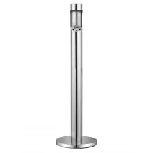 VEVOR Cigarette Butt Receptacle Stainless Steel Cylinder Butt Disposal Silver