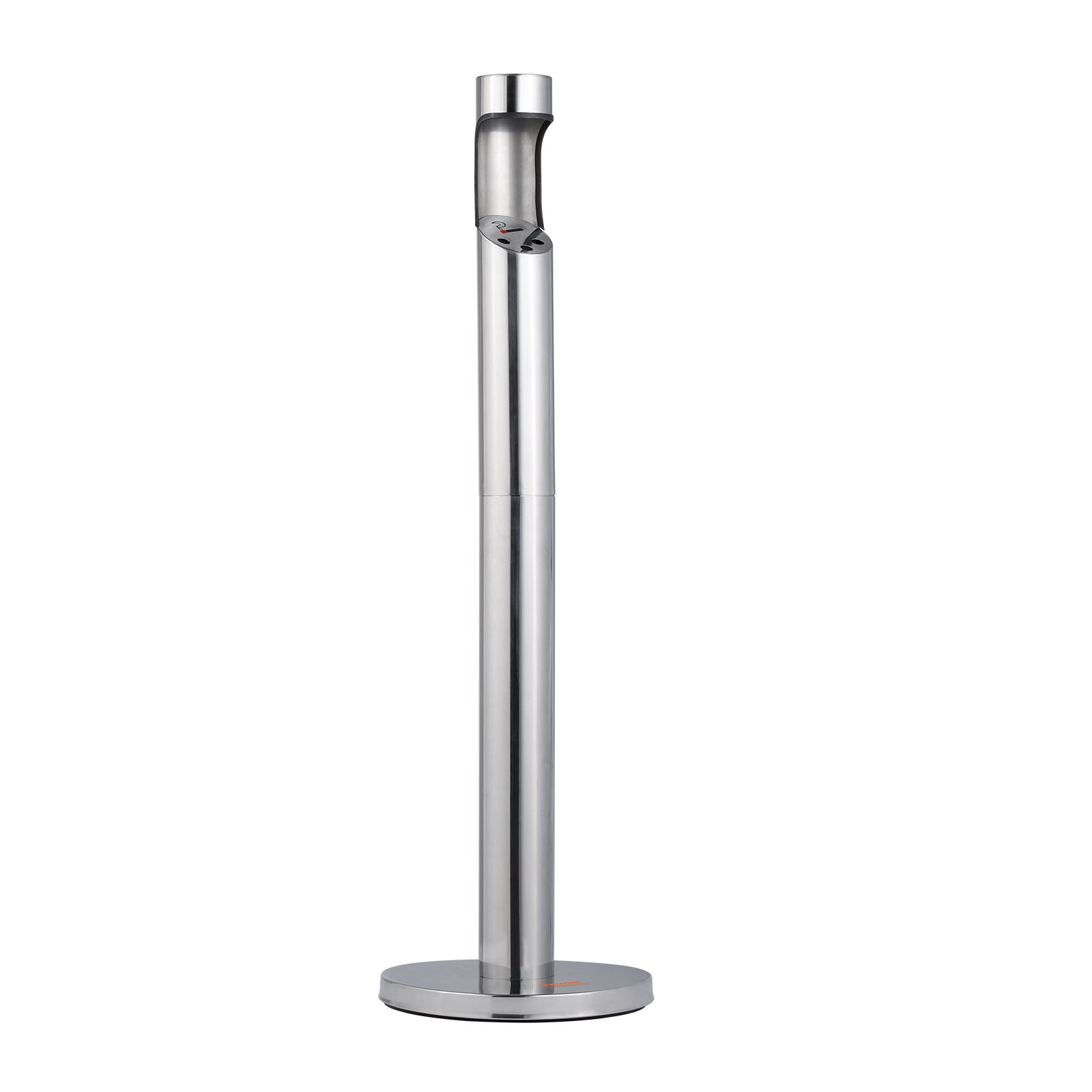 VEVOR Cigarette Butt Receptacle, Stainless Steel Cylinder Cigarette Butt Container, Freestanding and Weatherproof Outdoor Cigarette Butt Disposal for Garden, Office, Restaurant, Hotel, Bar, Silver