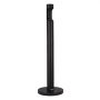 VEVOR Cigarette Butt Receptacle, Commercial Cylinder Cigarette Butt Container, Freestanding and Weatherproof Outdoor Cigarette Butt Disposal for Garden, Office, Restaurant, Hotel, Bar, Patio, Black