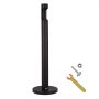 VEVOR Cigarette Butt Receptacle, Commercial Cylinder Cigarette Butt Container, Freestanding and Weatherproof Outdoor Cigarette Butt Disposal for Garden, Office, Restaurant, Hotel, Bar, Patio, Black