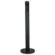 Outdoor Ashtray for Garden Patio Cigarettes Ash Butt Disposal, iron Outside Cigar Container Ash Tray for Commercial(Black）