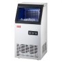 VEVOR 100lbs/24H Commercial Ice Maker, 36 Ice Cubes in 15 Minutes, Freestanding Ice Maker Machine with 28lbs Large Storage Capacity for Bar Office Restaurant, with LED Digital Display & Self-Cleaning