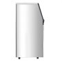 VEVOR 160lbs/24H Commercial Ice Maker, 55 Ice Cubes in 15 Minutes, Freestanding Ice Maker Machine with 33lbs Large Storage Capacity for Bar Office Restaurant, with LED Digital Display & Self-Cleaning