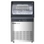 VEVOR 160lbs/24H Commercial Ice Maker, 55 Ice Cubes in 15 Minutes, Freestanding Ice Maker Machine with 33lbs Large Storage Capacity for Bar Office Restaurant, with LED Digital Display & Self-Cleaning