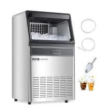 Commercial Ice Maker Freestanding Cabinet Machine 150lbs/24H 55 Ice Cubes