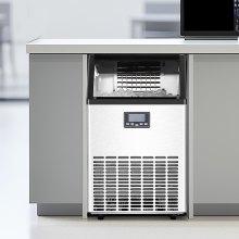 VEVOR Commercial Ice Maker Ανεξάρτητη Μηχανή Ντουλάπας 140lbs/24H 45 Ice Cubes