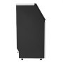 VEVOR 150lbs/24H Commercial Ice Maker, 45 Ice Cubes in 15 Minutes, Freestanding Ice Maker Machine with 33lbs Large Storage Capacity for Bar Office Restaurant, with LED Digital Display & Self-Cleaning