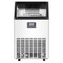 VEVOR 150lbs/24H Commercial Ice Maker, 45 Ice Cubes in 15 Minutes, Freestanding Ice Maker Machine with 33lbs Large Storage Capacity for Bar Office Restaurant, with LED Digital Display & Self-Cleaning