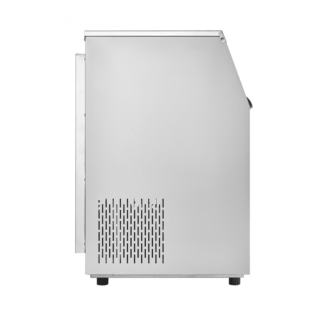 VEVOR 265lbs/24H Commercial Ice Maker, 108 Ice Cubes in 15 Minutes, Freestanding Ice Maker Machine with 66lbs Large Storage Capacity for Bar Office Restaurant, with LED Digital Display & Self-Cleaning
