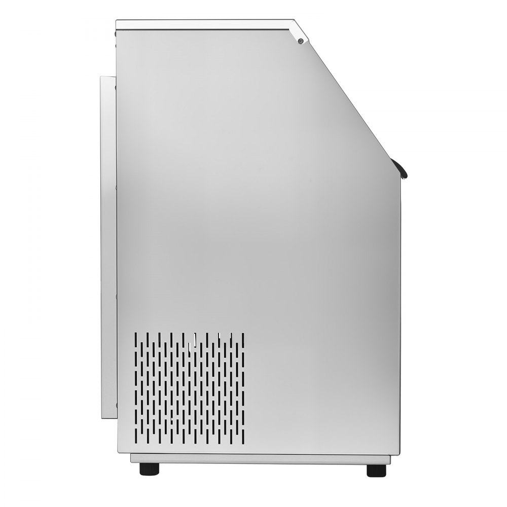 VEVOR 300lbs/24H Commercial Ice Maker, 126 Ice Cubes in 15 Minutes, Freestanding Ice Maker Machine with 88lbs Large Storage Capacity for Bar Office Restaurant, with LED Digital Display & Self-Cleaning