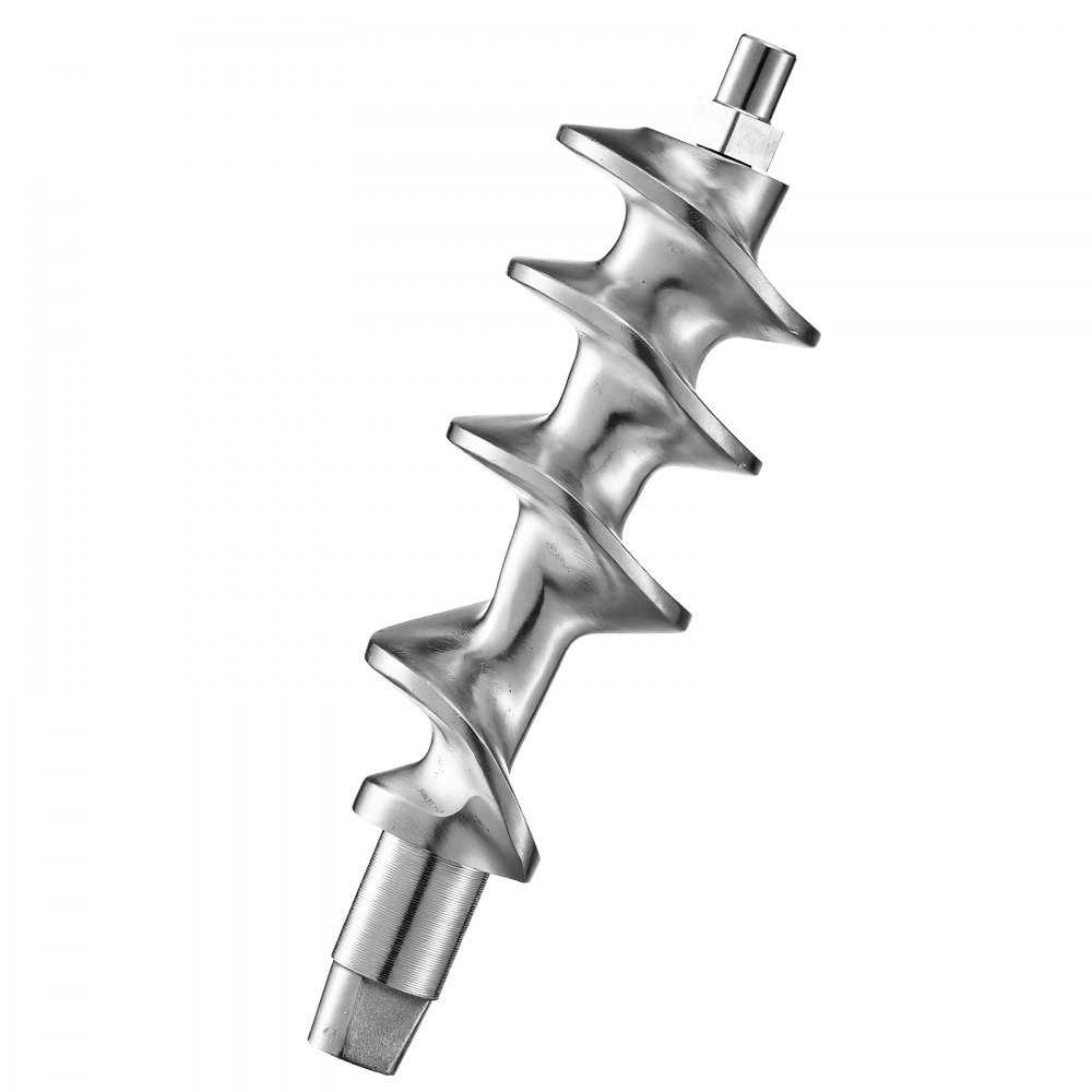 VEVOR Manual Meat Grinder, All Parts Stainless Steel, Hand Operated Meat Grinding Machine with Tabletop Clamp, 2 Grinding Plates & Sausage Stuffer, Ideal for Home Kitchen Restaurant Butcher’s Shop