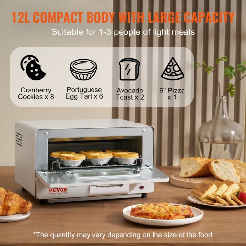 Toast Combination Microwave Toaster Oven VEVOR 5-IN-1 Steam Oven