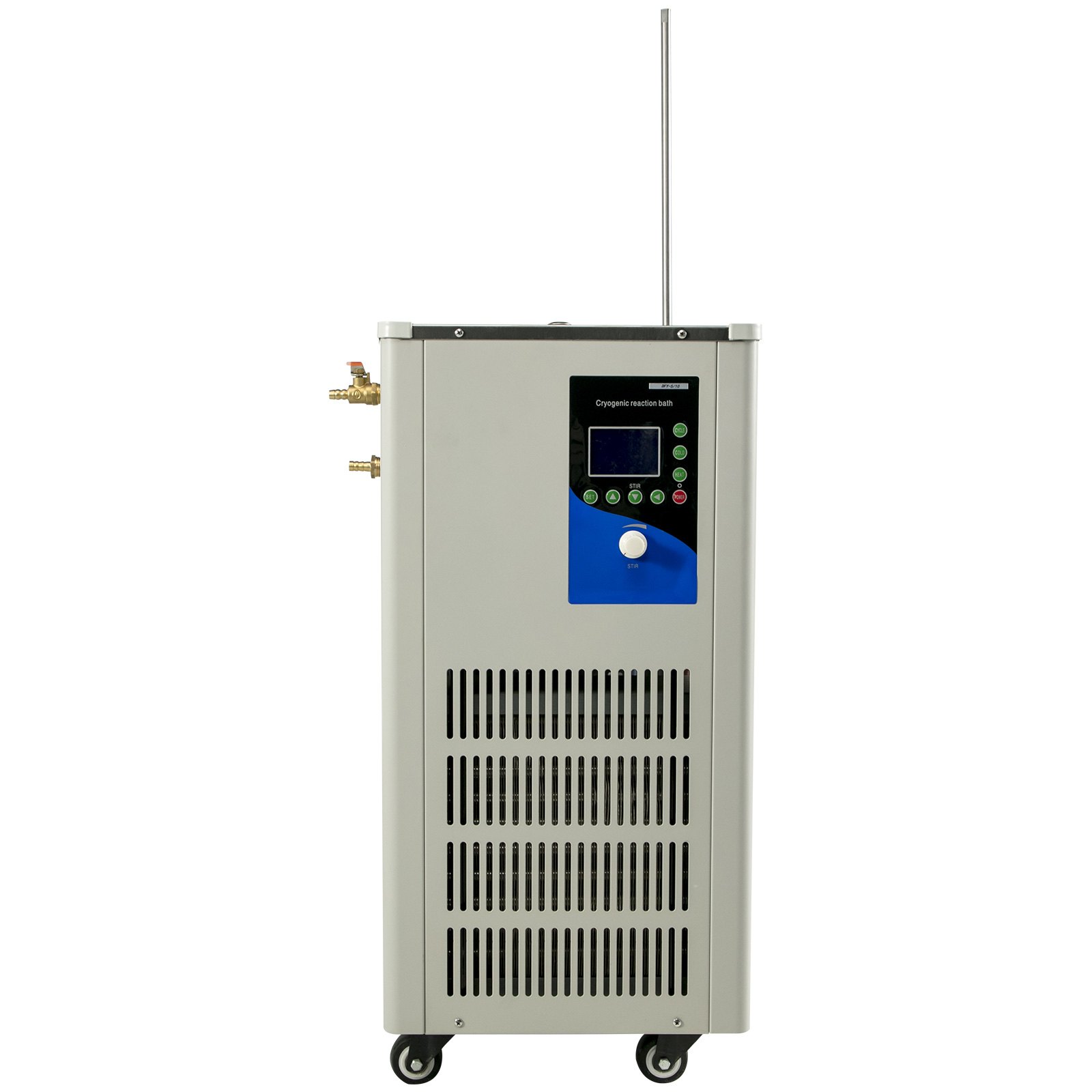VEVOR Distillation Kit 2L Lab Distillation Kit Short Path Distillation Laboratory Glassware Equipment with Vacuum Pump & Circulator Chiller for Chemistry Essential Oil Water Purifier Set in White