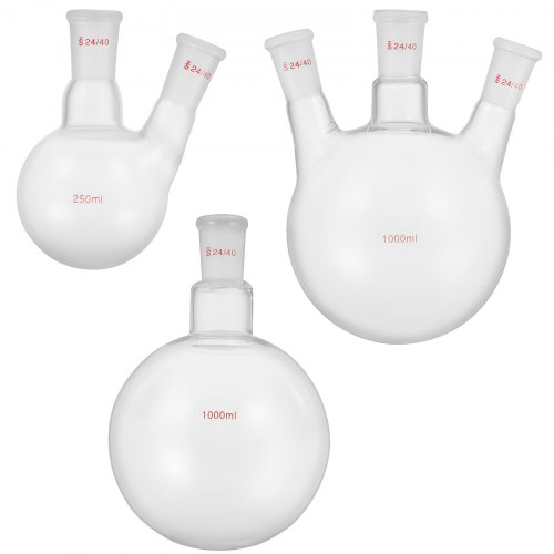 Unité De Verrerie De Laboratoire 2000 Ml 24/40 - Neuf, Pour Chimie Ou Biologie, Marque Lab-india